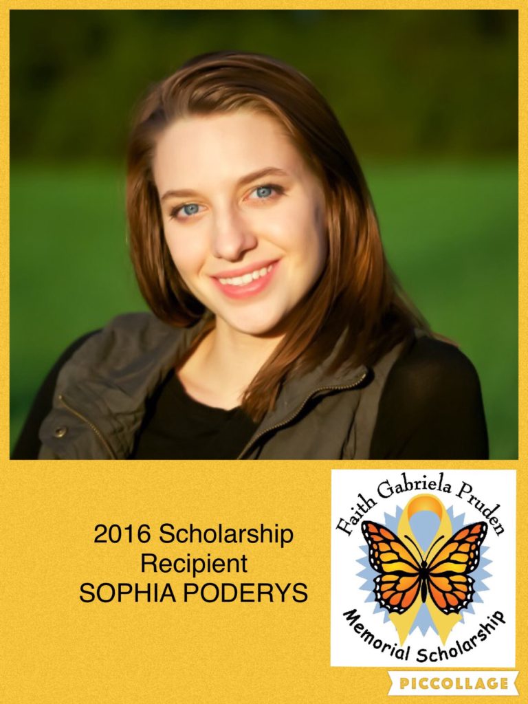 2016 Scholarship Winner